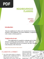 Neighborhood Unit Concept Overview | PDF | Urban Planning | Urbanization