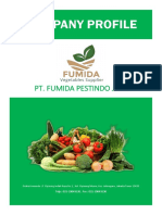 Company Profile Perusahaan Supplier Sayuran PDF