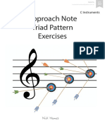 Approaching Note Triad Pattern C