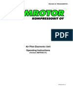 Air Pilot Electronic Unit Operating Instructions