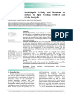 Assay of Bacteriorhodospin Actity by Spin Coating Method