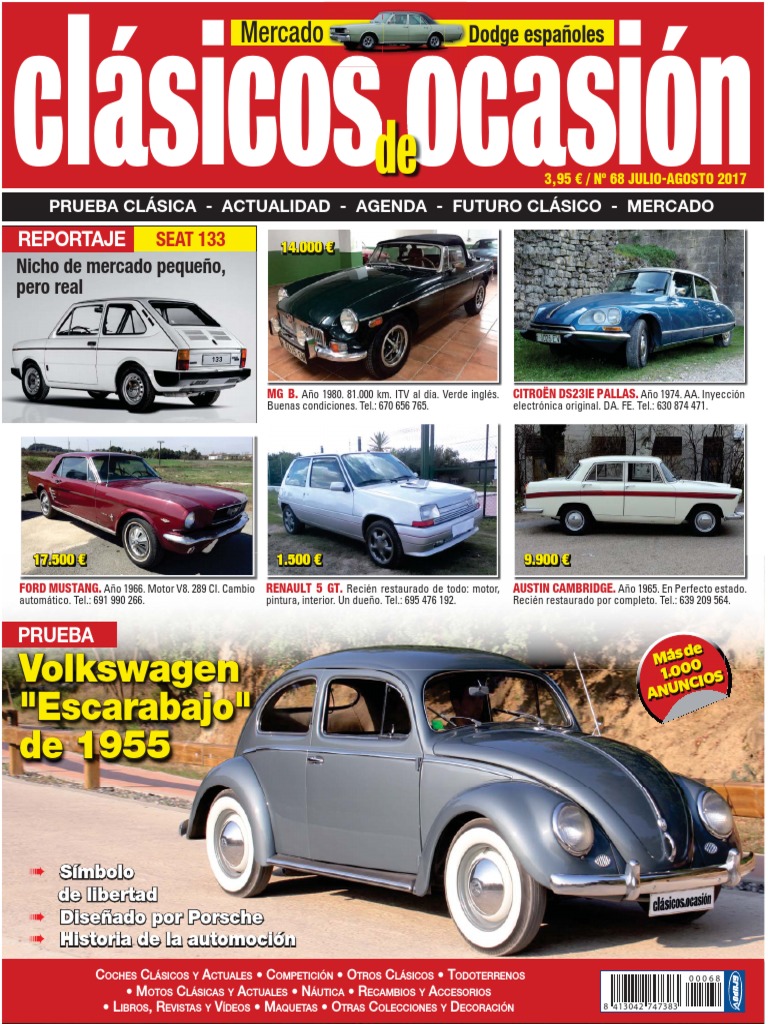VW EscarabajoOval1955JulAgo2017, PDF, BMW