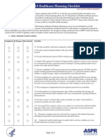 COVID-19 Healthcare Planning Checklist