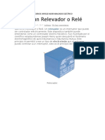 Velocidad de Conmutacion de Un Relevador Analogico Eléctrico