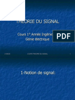 Theorie Du Signal