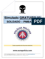 Simulado Concurso Soldado Pmba