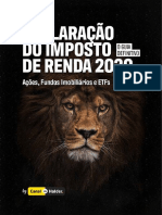 Guia de Declaração IRPF 2020 Ações FIIs e ETFs Canal Do Holder PDF