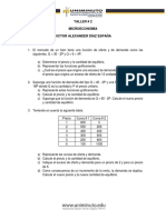 Taller # 2 Microeconimia