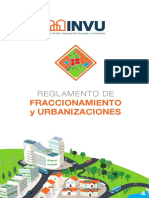 Reglamento de Fraccionamientos y Urbanizaciones 2020 PDF