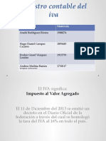 Registro Contable Del Iva Presentación