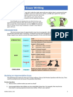 Argumentative Essay Worksheets 5 PDF