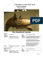 The Deskford Carnyx. Lesson Plans and Background - Social Studies and Music