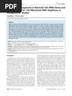 Download Conservative Fragments in Bacterial 16S rRNA Genes and Primer Design for 16S Ribosomal DNA Amplicons in Metagenomics Studies by lecoquinami3223 SN45267843 doc pdf