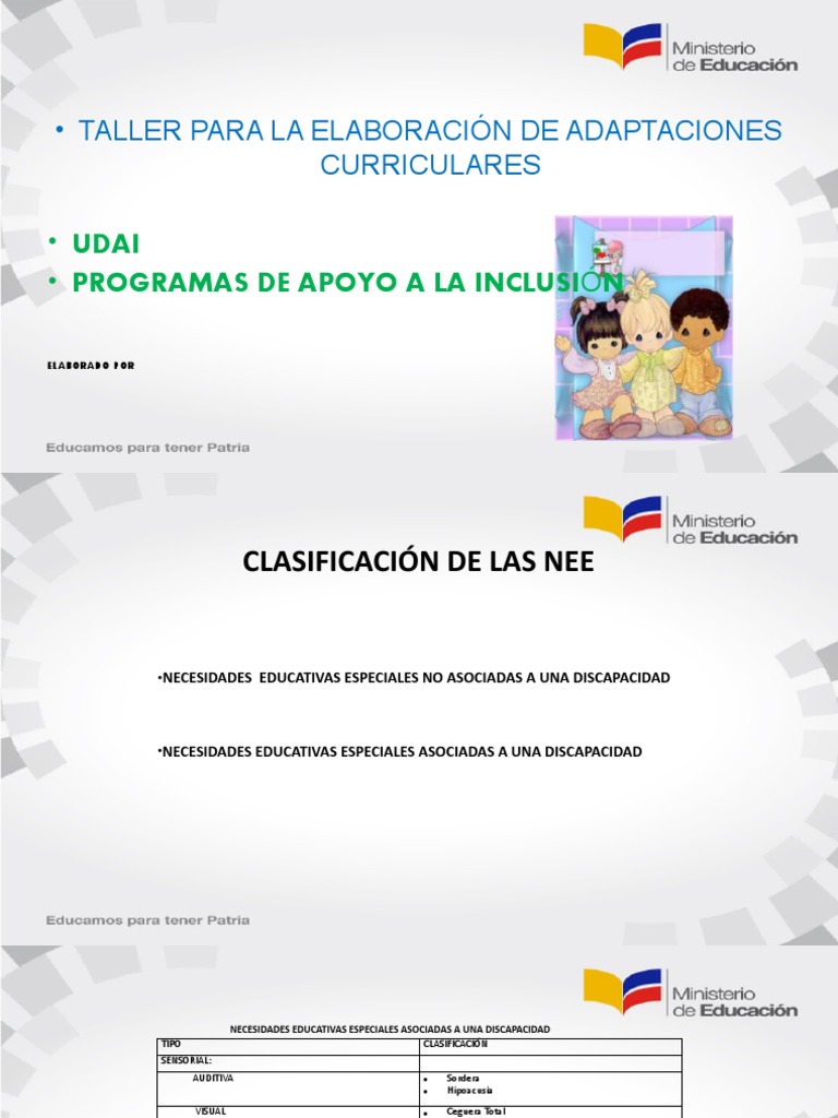Adaptaciones Curriculares para Grado 2 | PDF | Plan de estudios ...