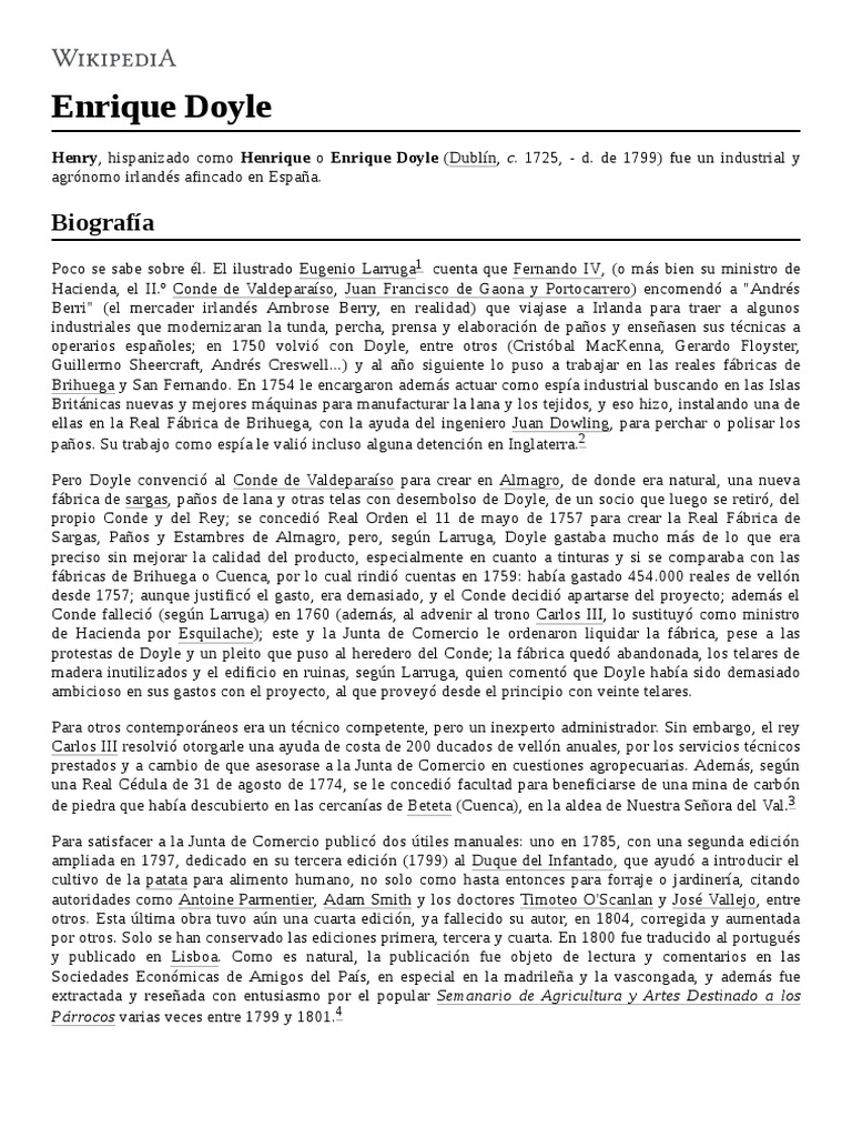 Enrique Doyle PDF Madrid Business