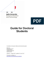 Guide For Doctoral Students 22062010