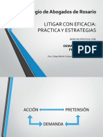 1 - Curso Colabro - Litigar Con Eficacia - Demanda - Medidas Preparatorias - Definitivo - Agosto 2017