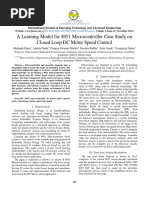 56 - A Learning Model For 8051 Microcontroller Case Study On Closed Loop DC Motor Speed Control PDF