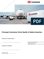 Principal Contractor OHS Safety Induction PDF