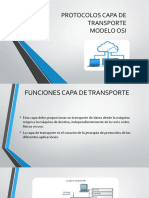 Protocolos Capa de Transporte