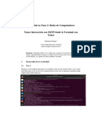 Envío de correo SMTP con Telnet desde terminal