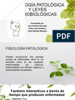FISIOLOGÍA PATOLÓGICA Y LEYES AGROBIOLÓGICAS