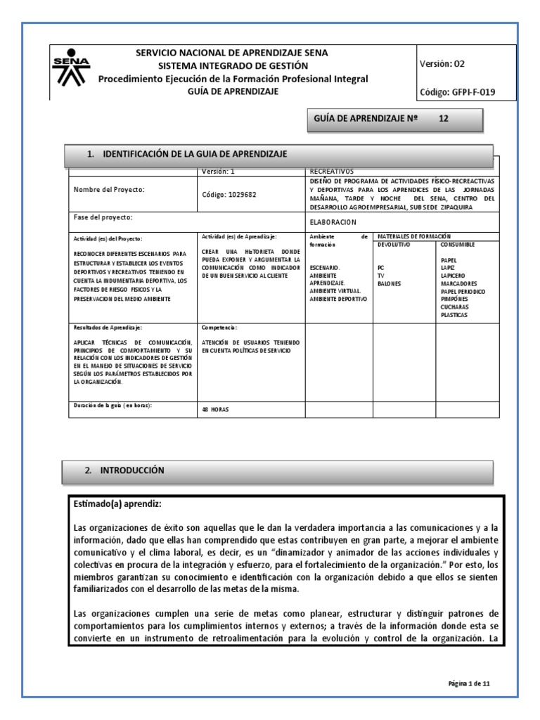 GFPI-F-019 - Guia 03 - de - Aprendizaje MODIFICAR FORMATO | PDF ...