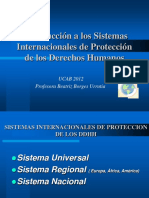 Introduccion A Los Sistemas Internacionales de Proteccion de Los Derechos Humanos PDF