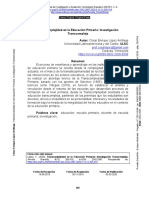 Transcomplejidad en La Educación Primaria Investigación Transcompleja