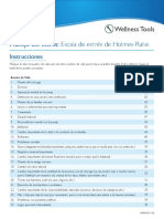 Stress Holmes-Rahe Life Stress Inventory ESP