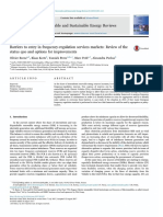 Barriers to entry in frequency-regulation services markets_ Review of the status quo and options for improvements _ Borne_2018.pdf