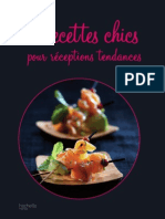 Recettes Chics Pour Réceptions Tendances