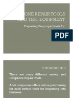 CP Repair Tools and Equipment