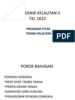 PP 01 Geoteknik Kelautan II