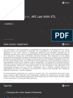 API Led ETL Presentation