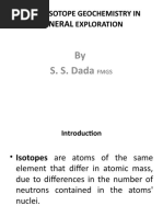 11b USE OF ISOTOPE GEOCHEMISTRY IN MINERAL EXPLORATION