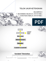 Kel 9 Tolak Ukur Ketoksikan