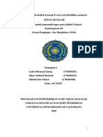 MAKALAH KONSEP DASAR EVALUASI PEMBELAJARAN fix1