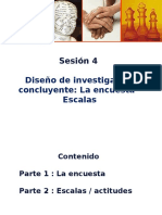 Sesion 4 - Diseño de Investigaciòn Concluyente - Cuestionario - Escalas - Ok