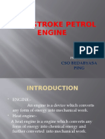 Four Stroke Petrol Engine