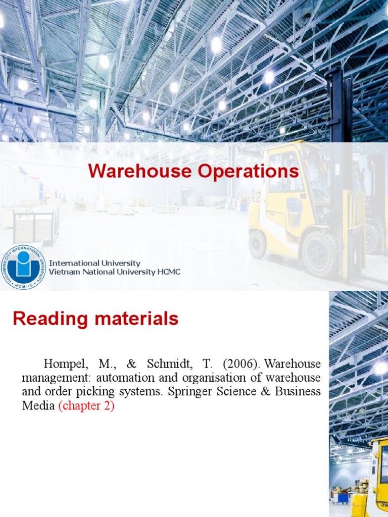 Warehouse Operations and Management Guide | PDF | Warehouse | Packaging ...