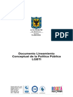 Lineamiento Conceptual de La Politica Publica Lgbti PDF