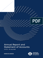 TFL Annual Report and Statement of Accounts 2017 18 PDF