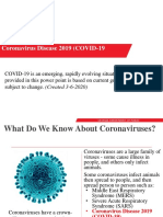 COVID 19 Information Powerpoint DPH PDF