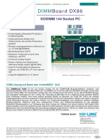 Datasheet DIMMBoard DX86 de V2.0 PDF