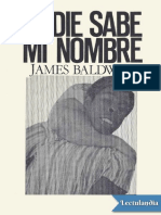 Nadie Sabe Mi Nombre - James Baldwin