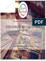 Certificado Tarot - Euro PDF