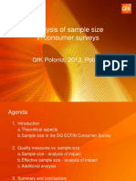Sample Size Formula PDF