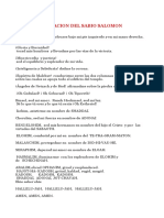Invocacion Del Sabio Salomon PDF