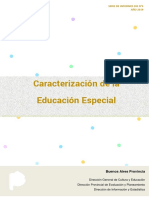 Caracterizacion de La Modalidad de Educ. Especial Serie Die Ndeg4 0